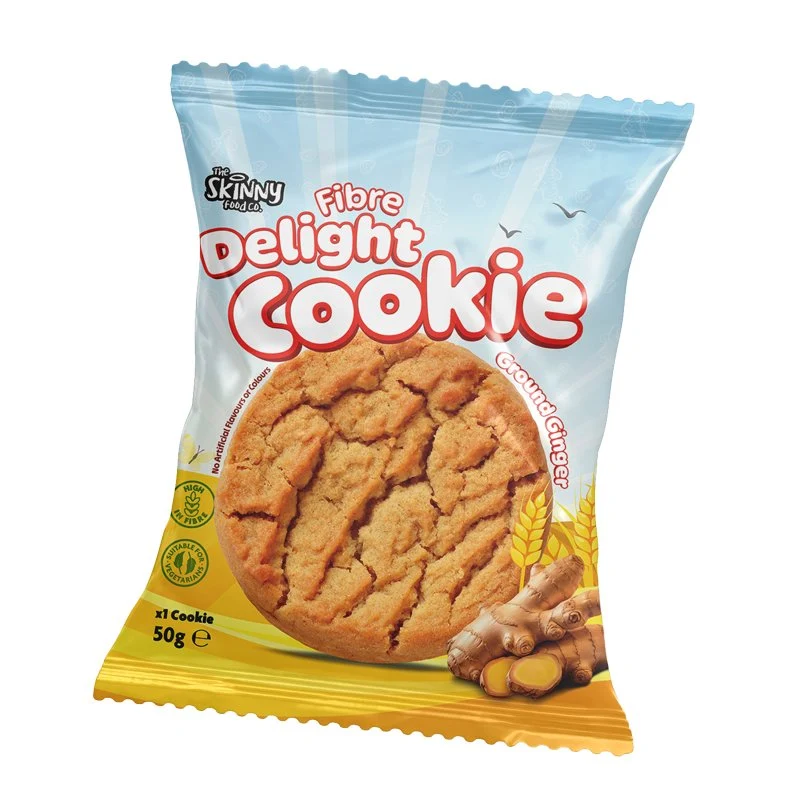 Skinny (HFSS-kompatibel) Ginger Fiber Delight Cookie 50g