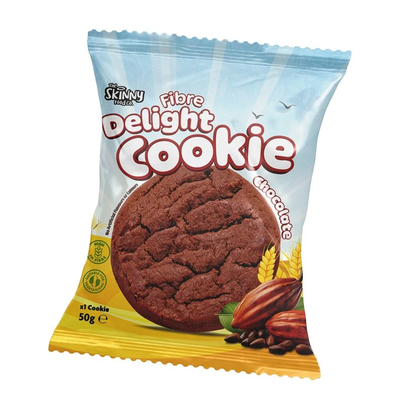 Skinny (HFSS-kompatibel) Chokolade Fiber Delight Cookie 50g