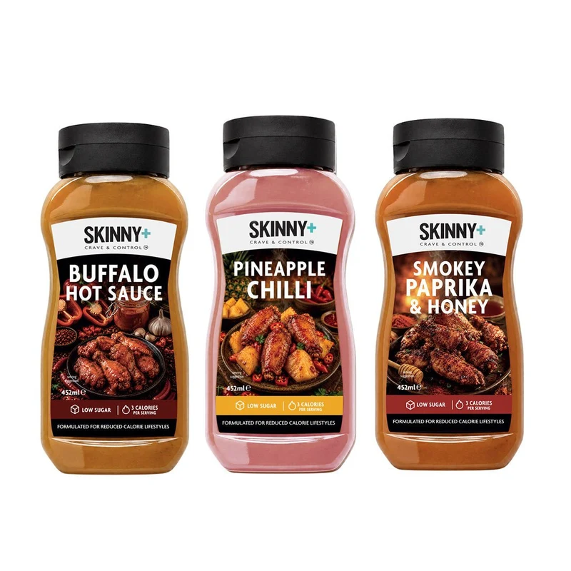 Skinny+ BBQ & Grill Kollektion - 452ml