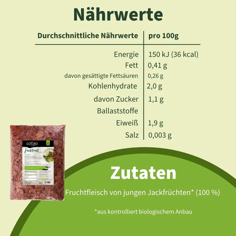 Jackfruit Natur 2kg
