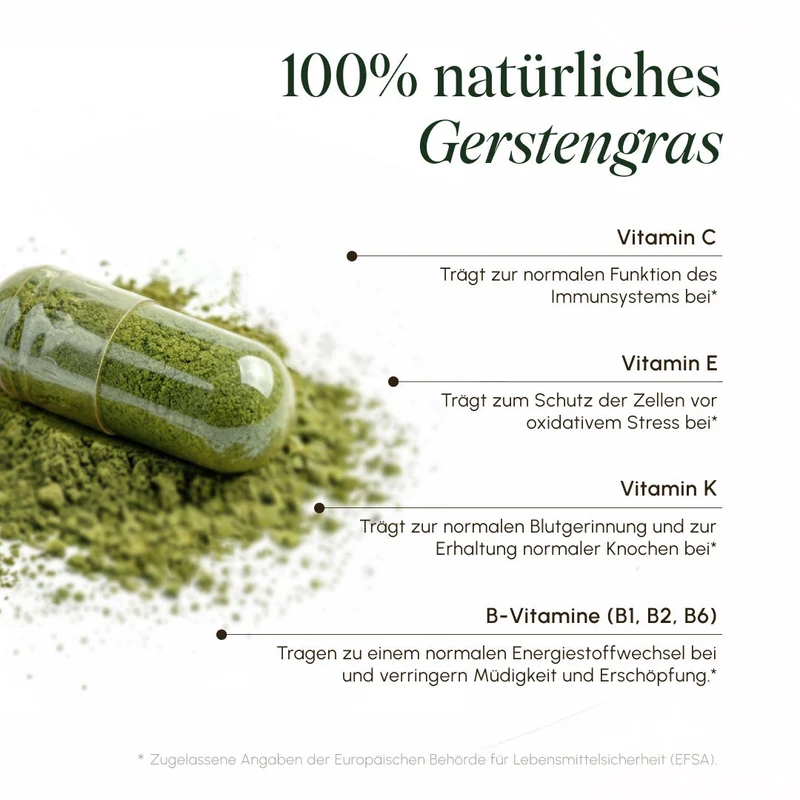 Bio-Gerstengras (180 Kapseln)