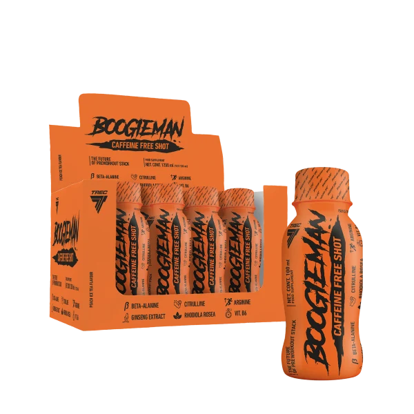TREC® BOOGIEMAN Booster Shots CAFFEINE FREE (12 x 100ml)