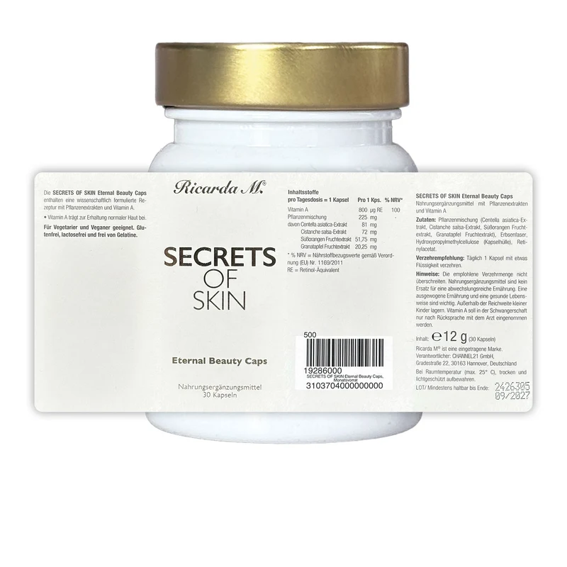 SECRETS OF SKIN Eternal Beauty Caps