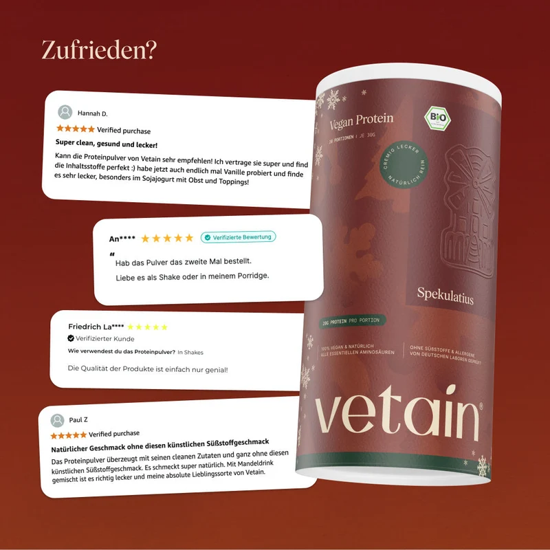 Vegan Protein Spekulatius (540g/BIO)