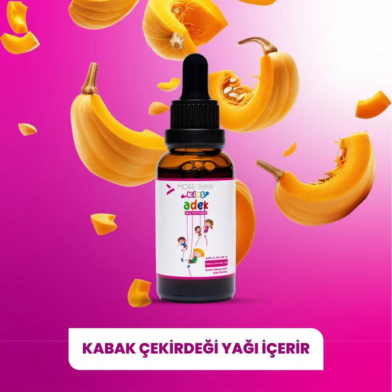 More Than Adek Kids Multivitaminen (600 druppels, 30ml)