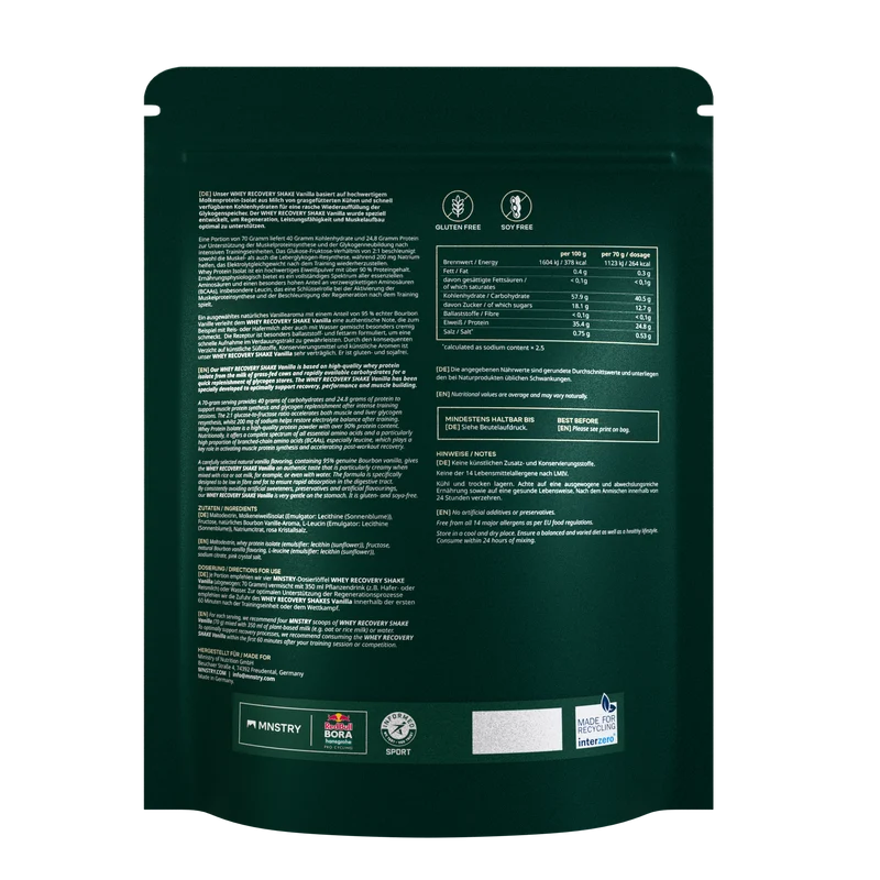 WHEY RECOVERY SHAKE Vanilla