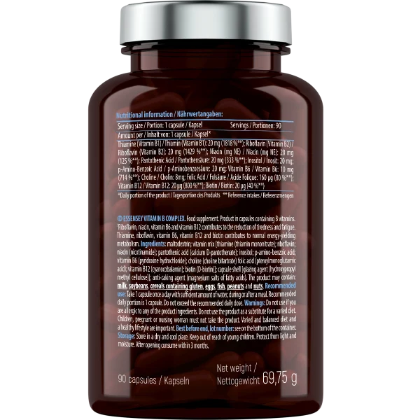 Essensey® VITAMIN B COMPLEX (90 Kapseln)