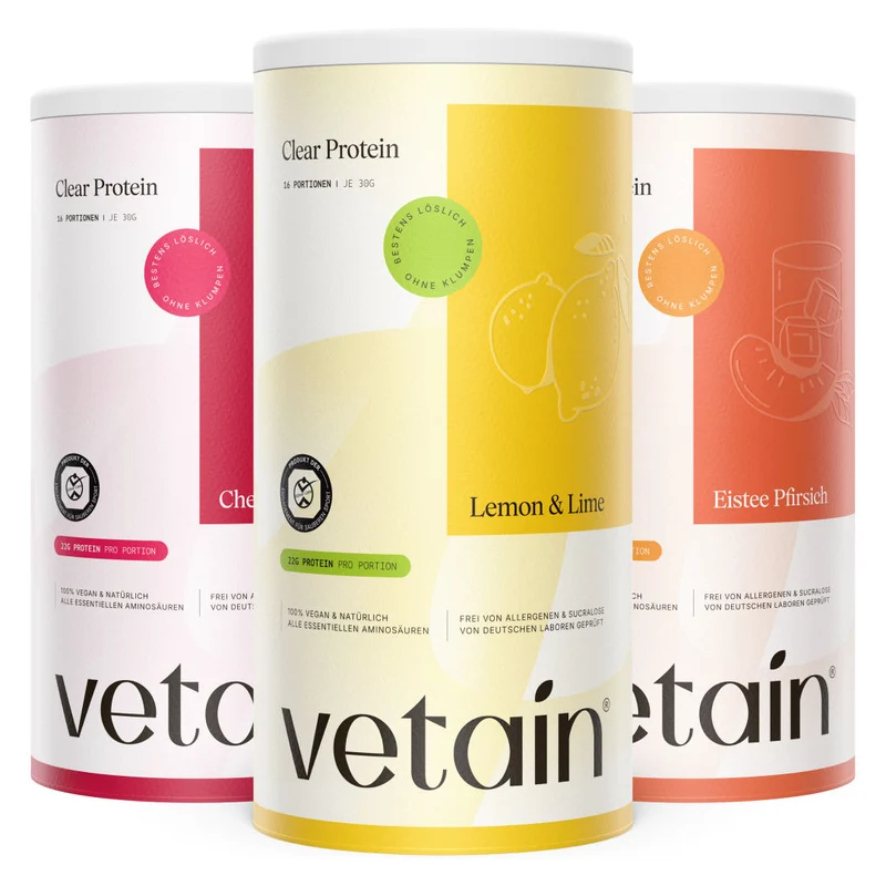 3-er Bundle Clear Protein (Alle Sorten wählbar)