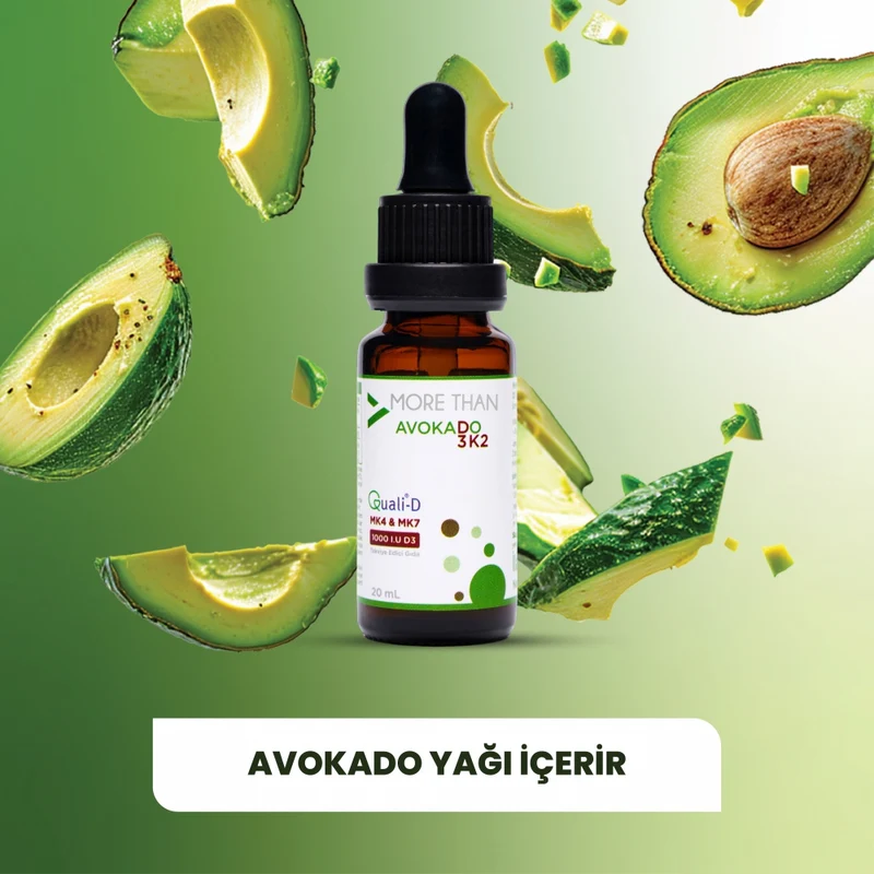 Vitamine D3K2 Avocado