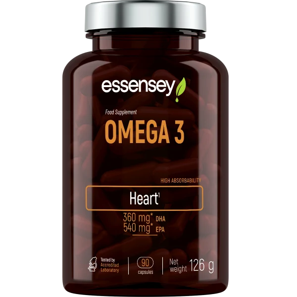 Essensey® OMEGA 3 STRONG (540 EPA /360 DHA) (90 Kapseln)