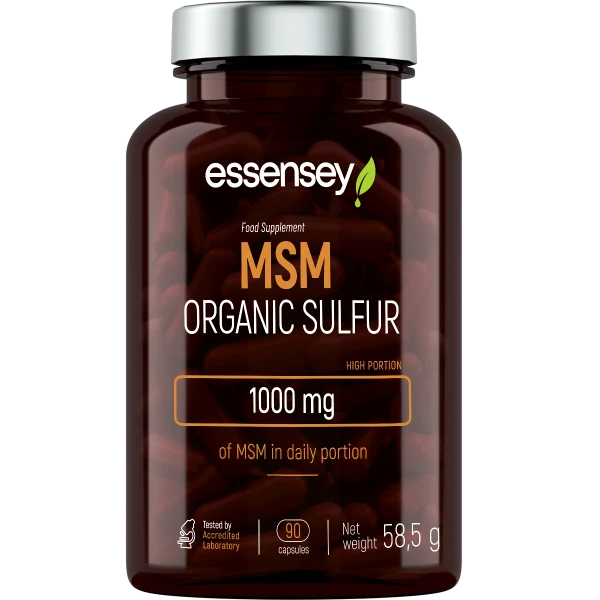 Essensey® MSM ORGANIC SULFUR 1000mg (90 Kapseln)
