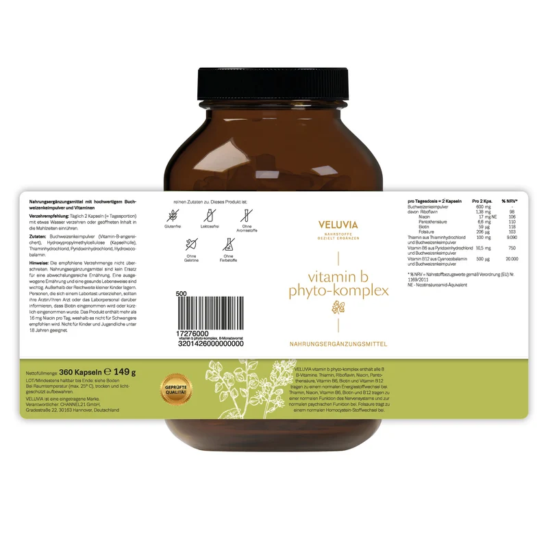 Veluvia vitamin b phyto-komplex