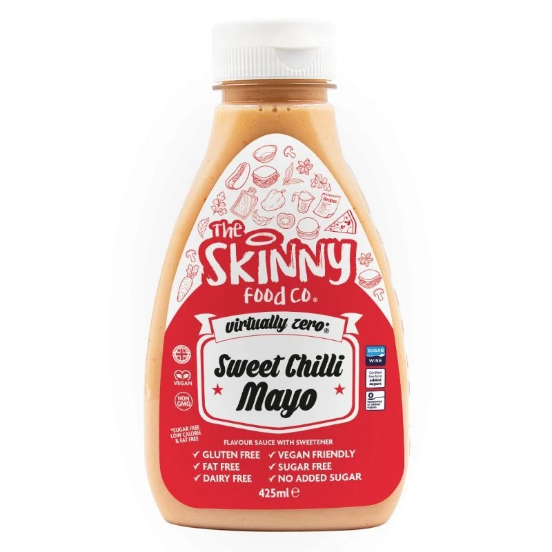 Süße Chili-Mayo-Soße mit praktisch null © Kalorien, dünn, 425 ml