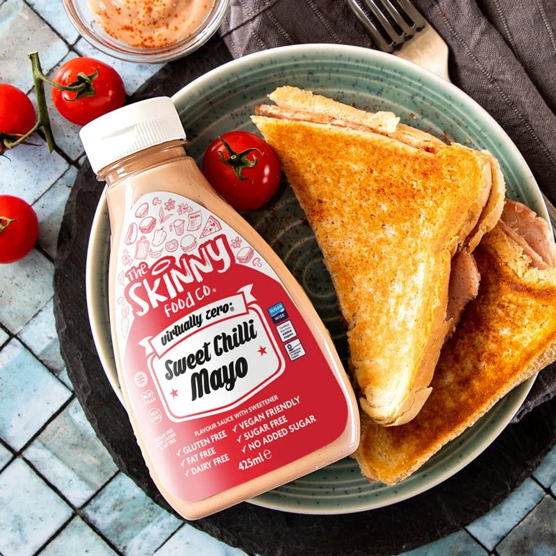Süße Chili-Mayo-Soße mit praktisch null © Kalorien, dünn, 425 ml