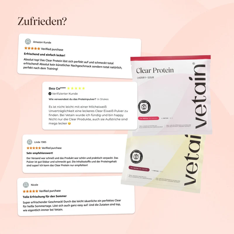 Clear Protein Probe (30g) - Sorte frei wählbar