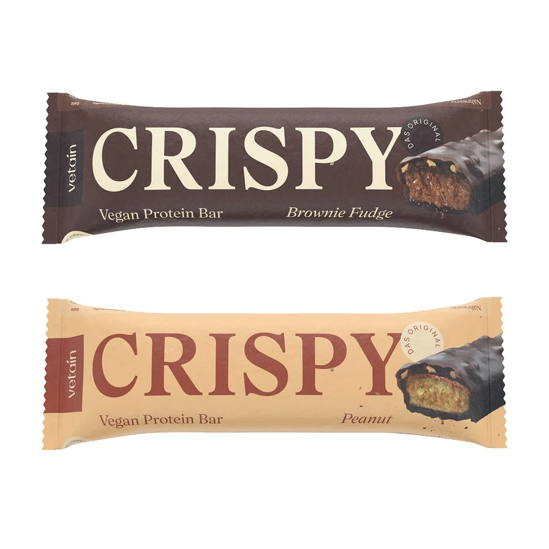 Gratis Crispy-Probierpaket (Brownie, Peanut)