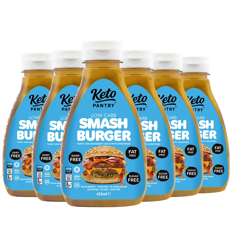 Keto Pantry Smash Burger Virtually Zero© Calorie Skinny Sauce - 425 ml (enkelt eller æske med 6)