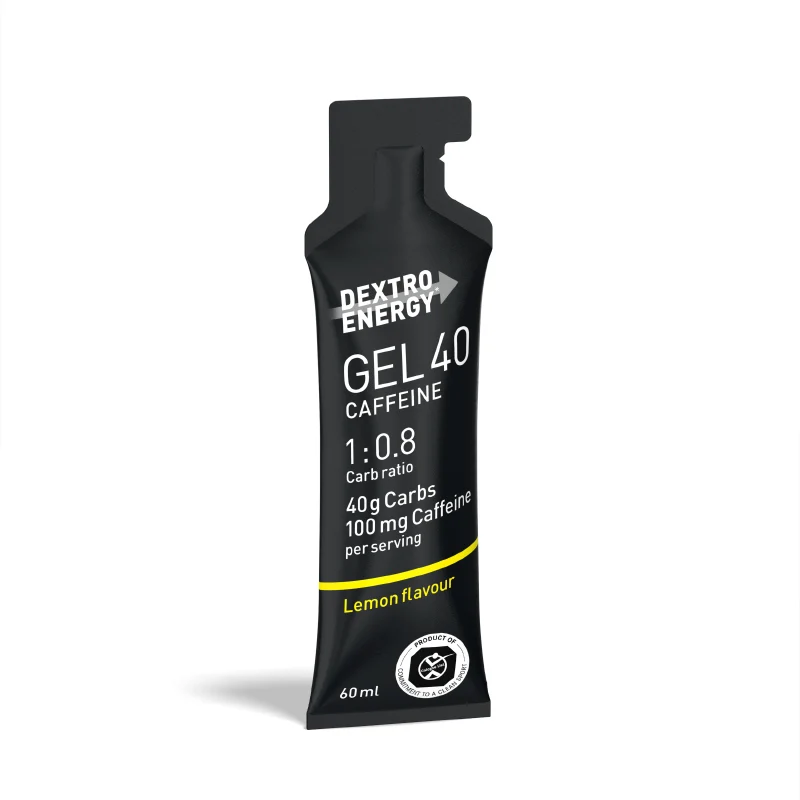 Gel 40 Lemon + Caffeine