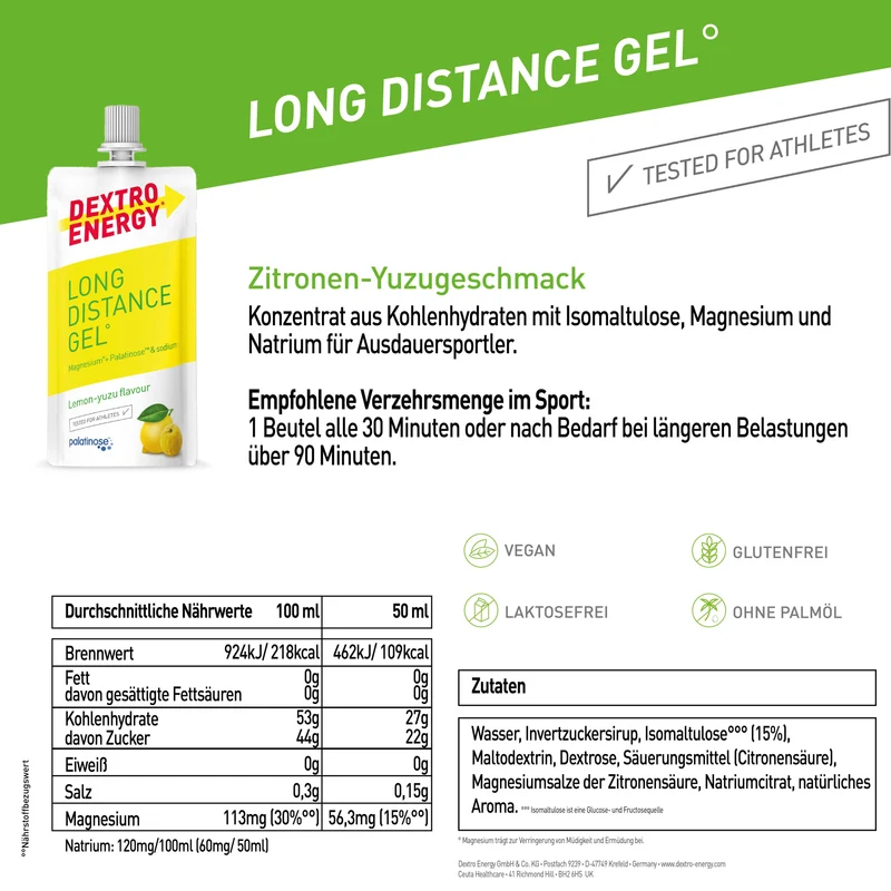 Long Distance Gel° Lemon-yuzu