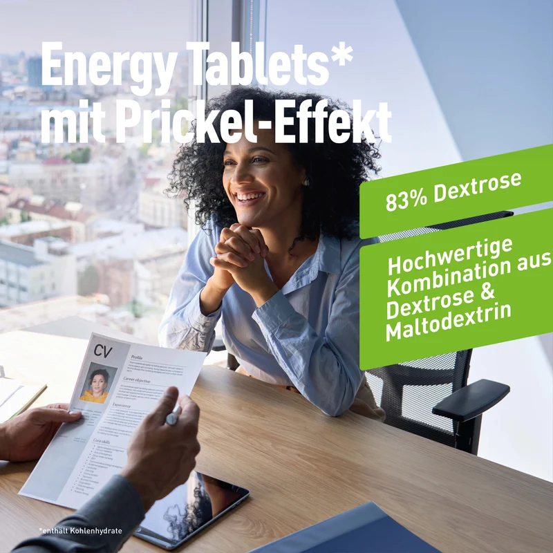 Energy Tablets* Sticks Fizzy Lemon-Lime