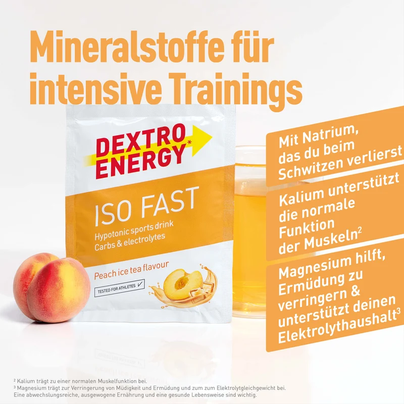 Iso Fast Peach Ice Tea