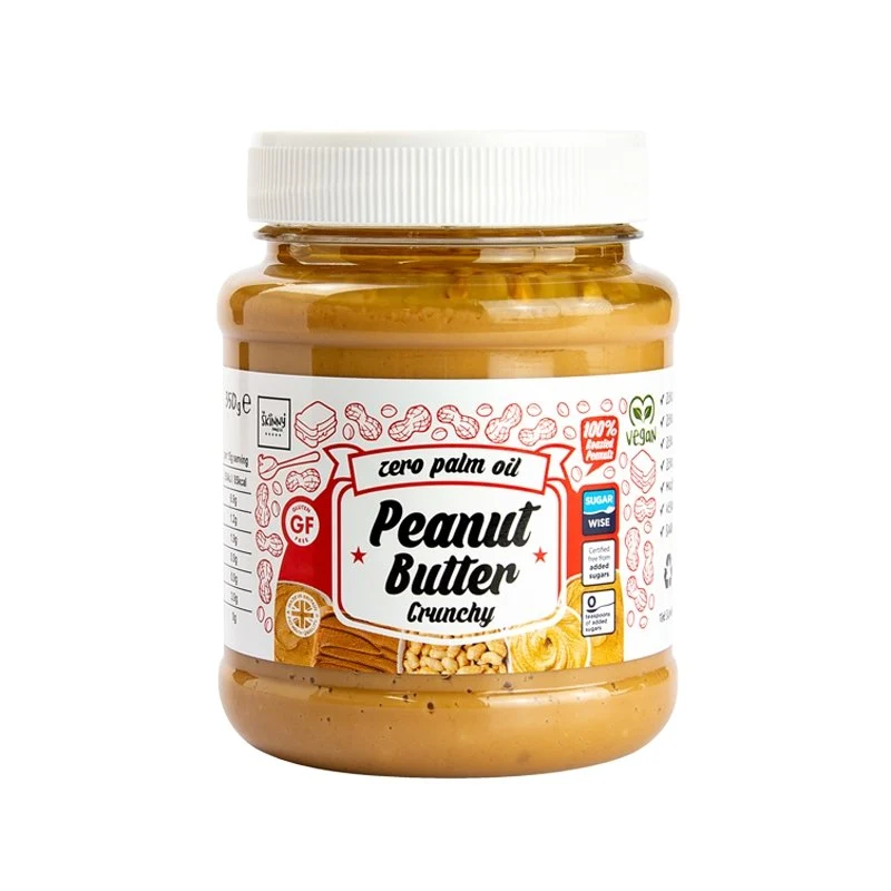 (Abverkauf, Mindesthaltbarkeitsdatum überschritten: Juni 2023) Skinny Erdnussbutter, 100 % rein, knackig, 350 g