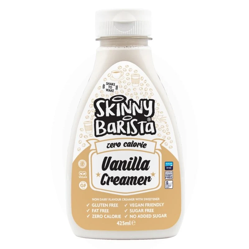 Vaniljekaffefløde-sukkerfri, ikke-mejeri-mager - 425ml