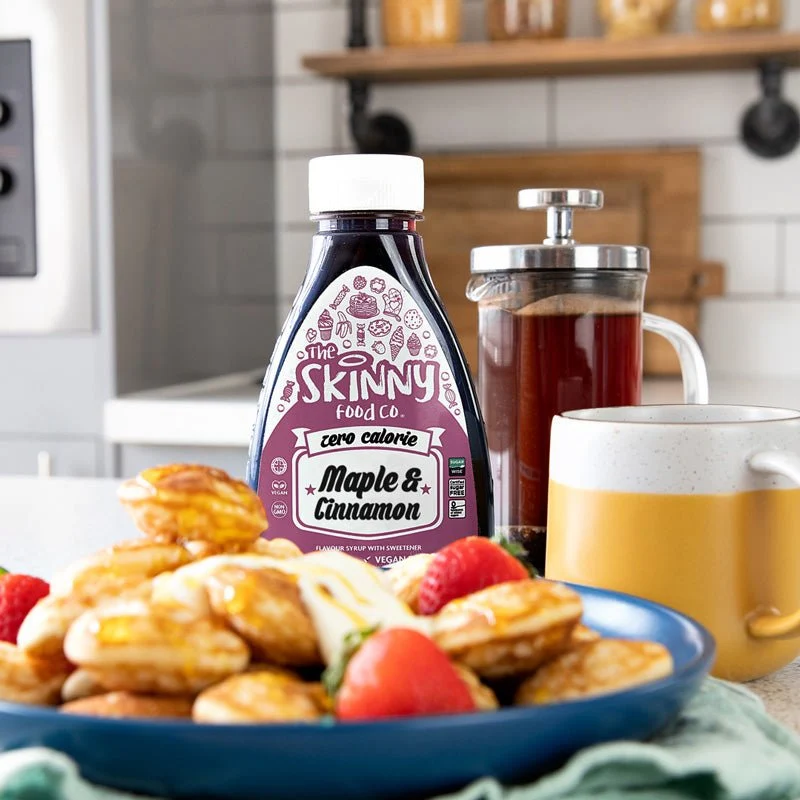 Maple & Cinnamon Zero Calorie Sugar Free Skinny Syrup - 425ml