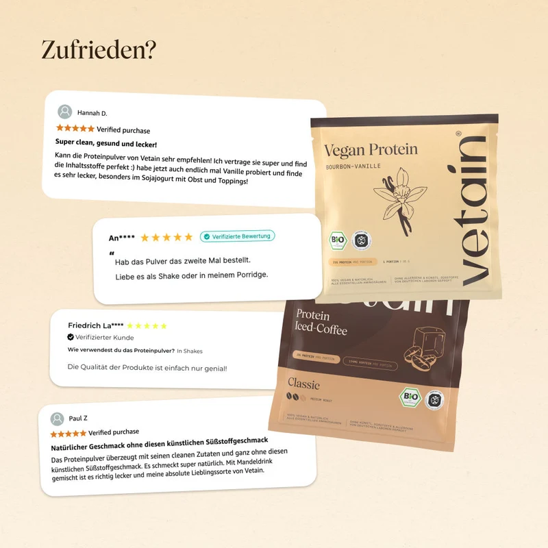 Vegan Protein Probe (30g) - Sorte frei wählbar