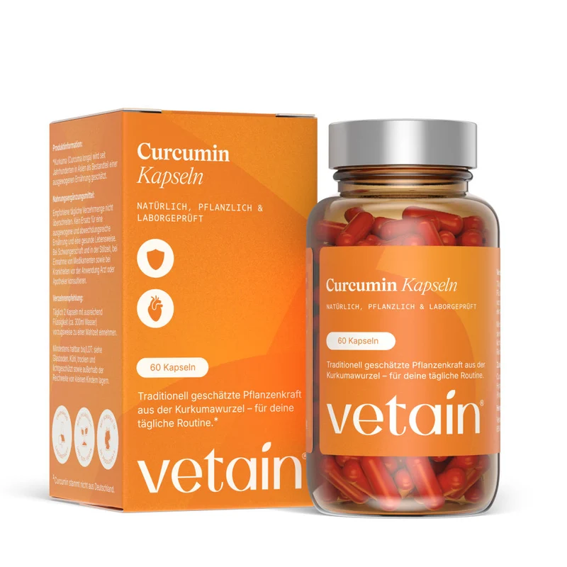 Curcuma - flüssiges Curcumin (60 Kapseln)
