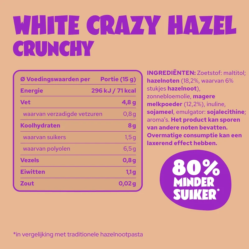 White Crazy Hazel 200g