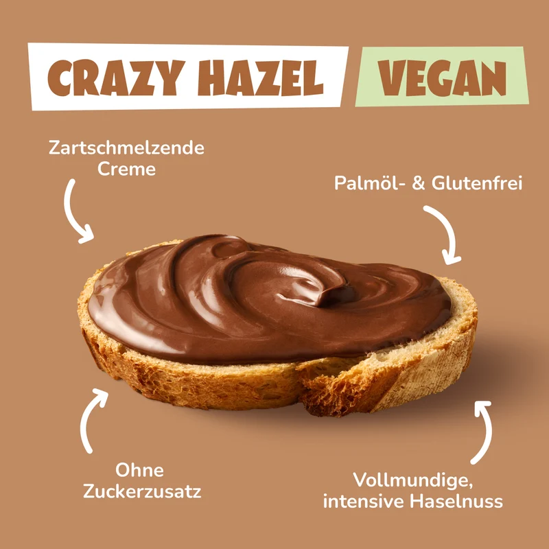 Crazy Hazel Vegan 200g
