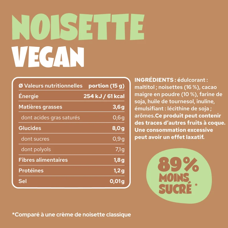 Crazy Hazel Vegan 200g