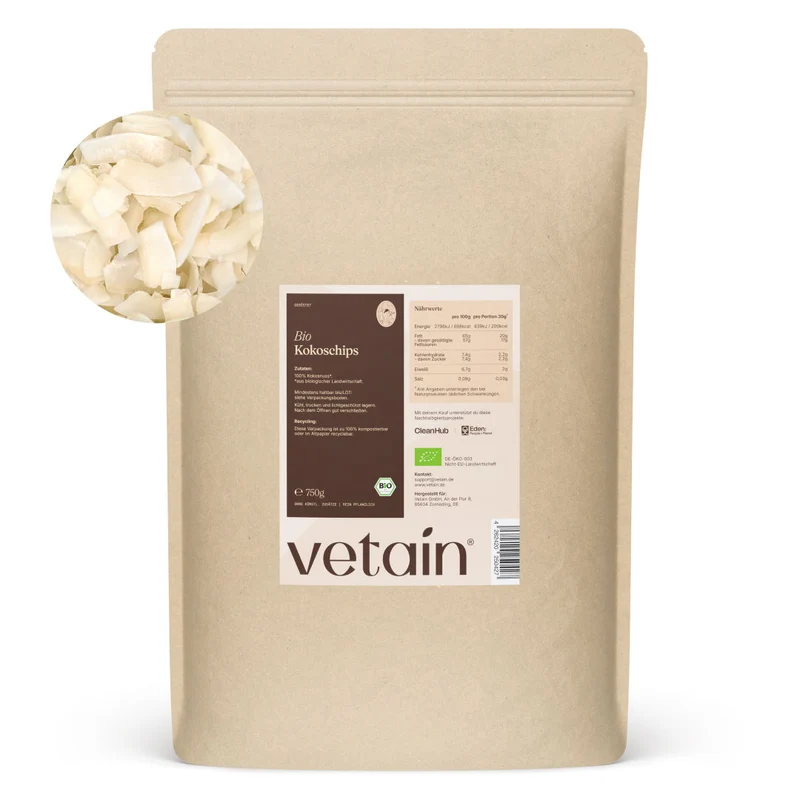Bio Kokoschips geröstet - 750g