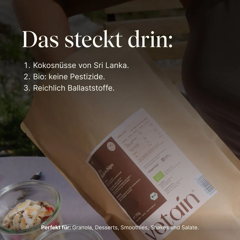 Bio Kokoschips geröstet - 750g