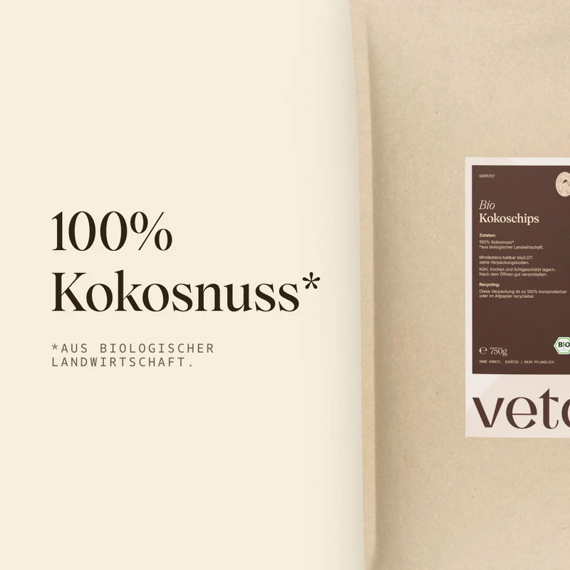 Bio Kokoschips geröstet - 750g