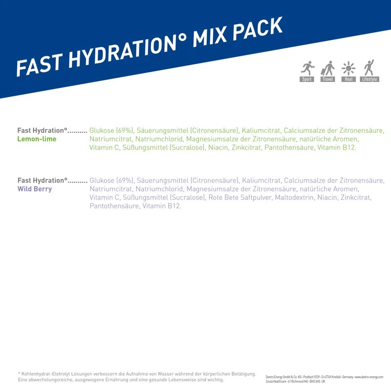 Fast Hydration° Mix Pack