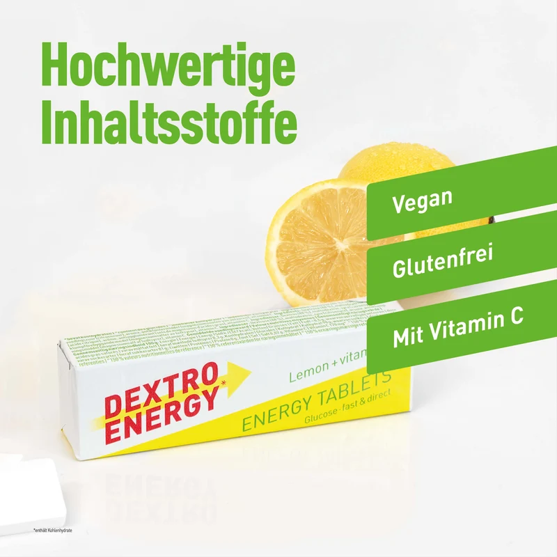 Energy Tablets* Stick Lemon + Vitamin C