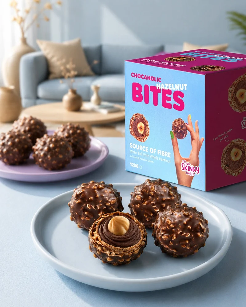 Schokoholische Haselnuss-Häppchen (125 g)