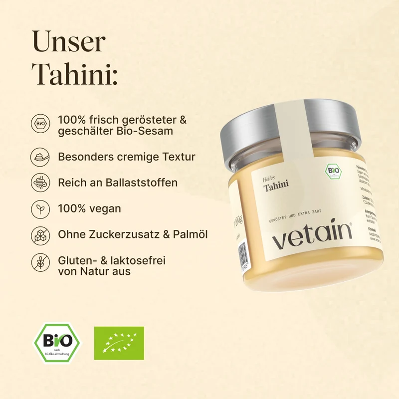 Bio Tahini hell (200g)