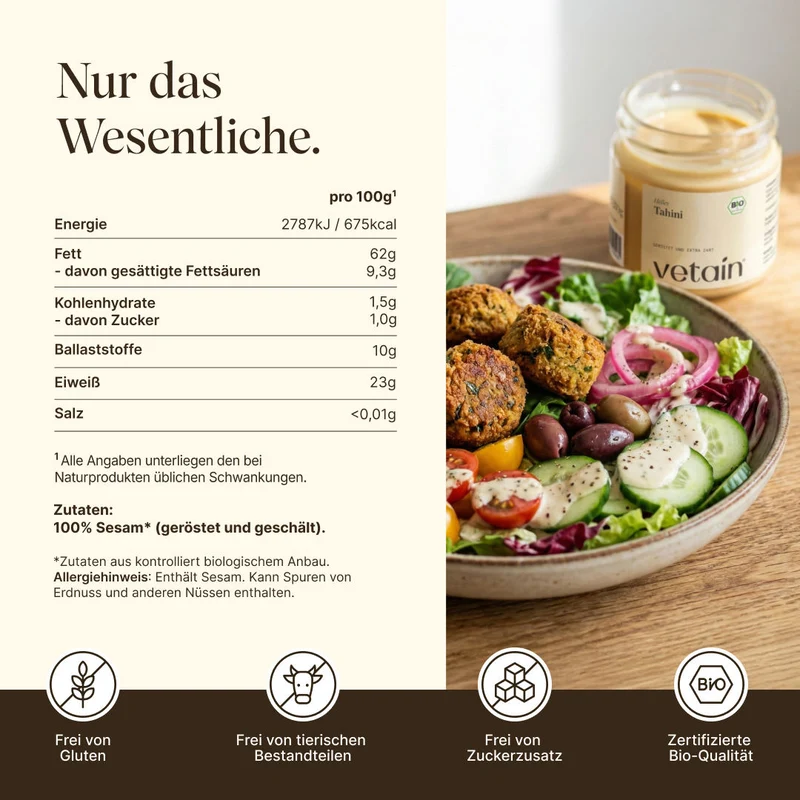 Bio Tahini hell (200g)