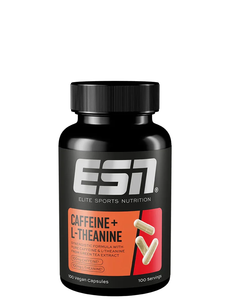 ESN CRANK FOCUS Caffeine + L-Theanine Caps