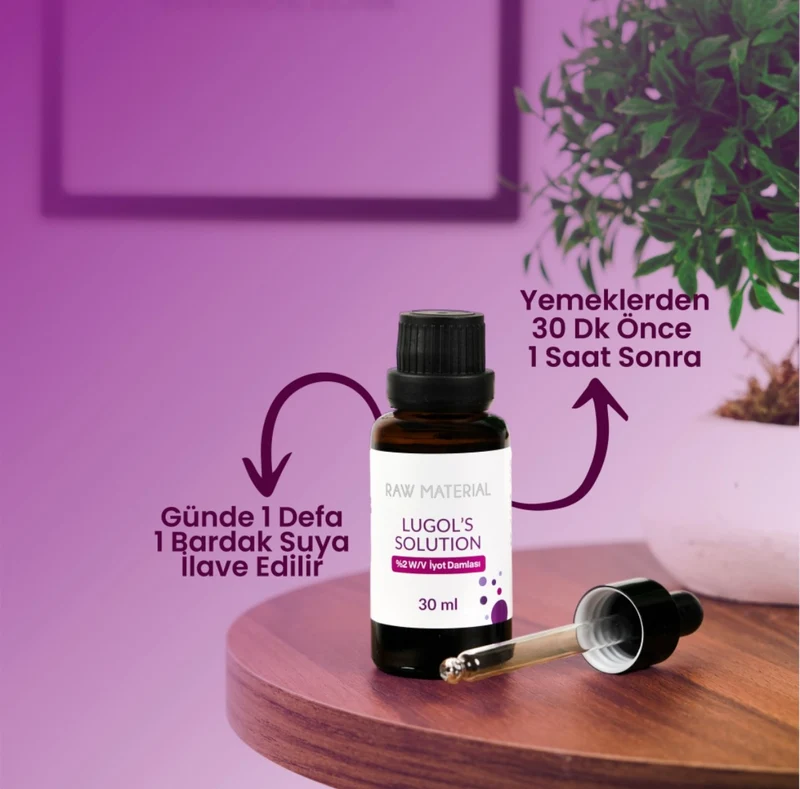 Raw Material Lugol's Solution Jodium 2% (30ml)