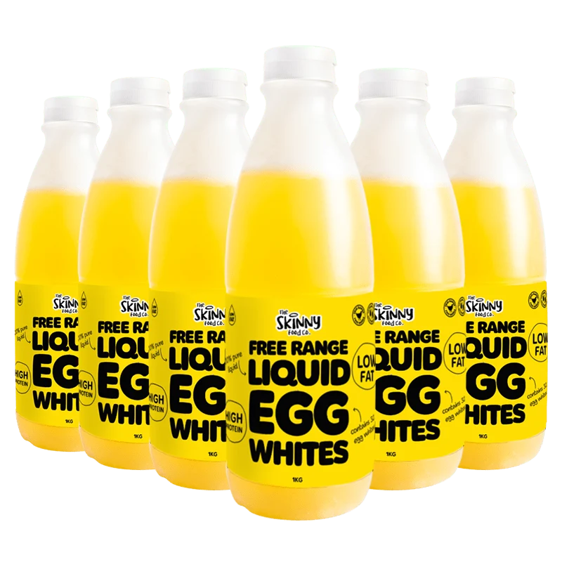 Flüssiges Eiweiß aus Freilandhaltung (fettarm) – 6 x 1 Liter Karton