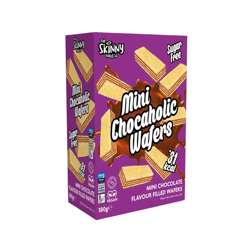 Dünne Mini-Chocaholic-Waffeln 180g