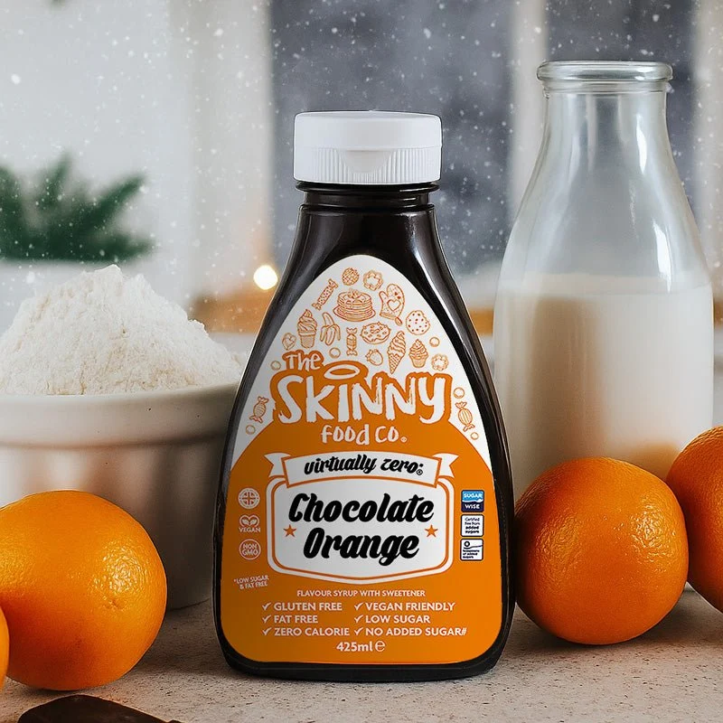 NEU: Schoko-Orangen-Sirup in fettarmer Variante – 425 ml