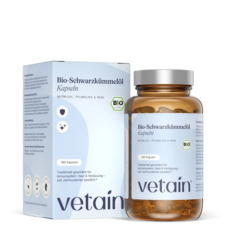 Bio-Schwarzkümmelöl (180 Kapseln)