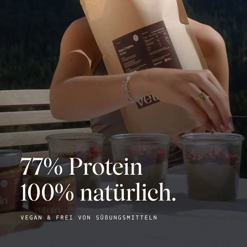 Soja Protein Crispies (77%) mit Kakao - 750g