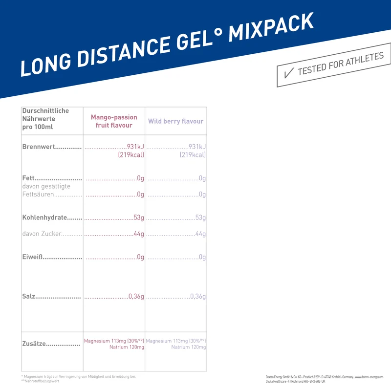 Long Distance Gel° Mix Pack