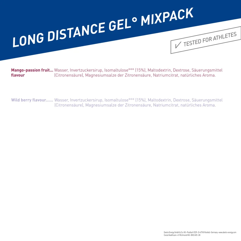Long Distance Gel° Mix Pack